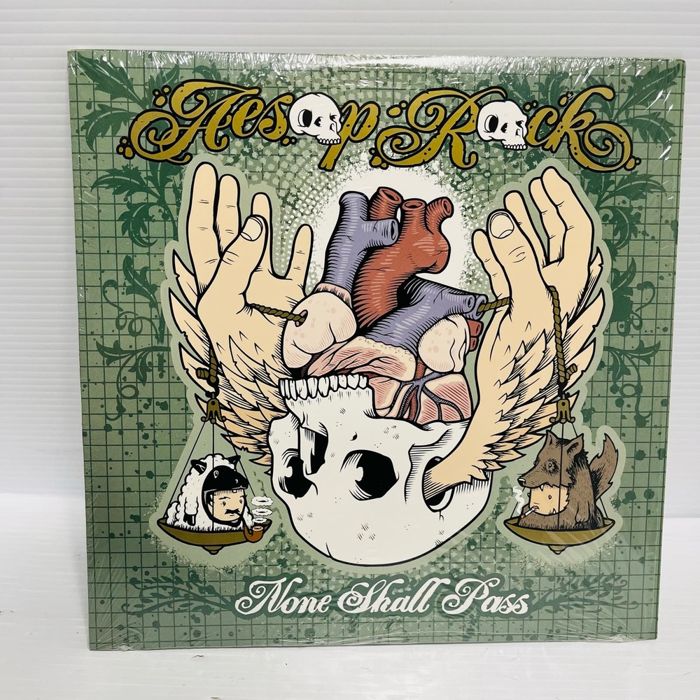Aesop Rock - None Shall Pass Exclusive Black Colored Vinyl 2XLP